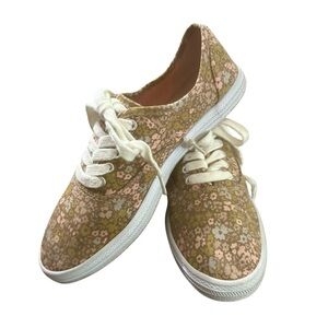 Universal Thread Floral Lace Up
Sneakers Tan Pink Women's Size 6